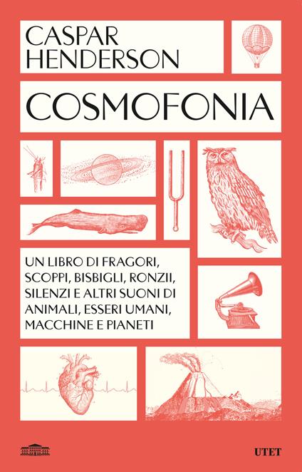 Cosmofonia. Un libro di fragori, scoppi, bisbigli, ronzii, silenzi e altri suoni di animali, esseri umani, macchine e pianeti - Caspar Henderson - copertina