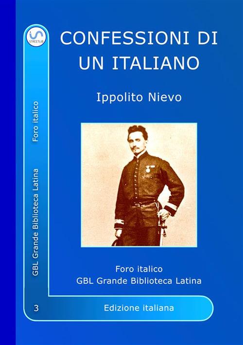 Le confessioni di un italiano - Ippolito Nievo - copertina