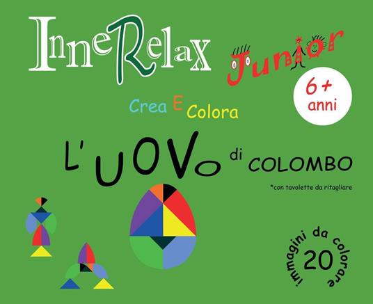 Crea e colora l'uovo di Colombo - Roberto Roti - copertina