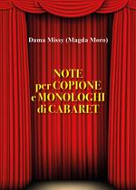 Note per copione e monologhi di cabaret