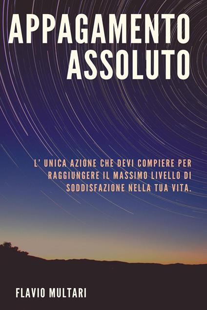 Appagamento assoluto - Flavio Multari - copertina