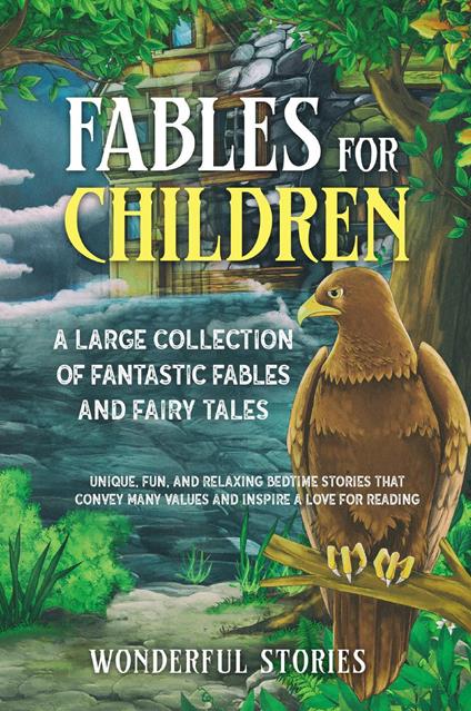 Fables for children. A large collection of fantastic fables and fairy tales. Vol. 1 - copertina