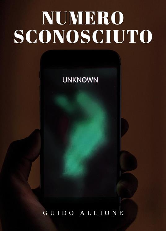 Numero sconosciuto - Guido Allione - copertina