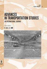 Advances in transportation studies. An international journal (2023). Vol. 3: Special issue - copertina