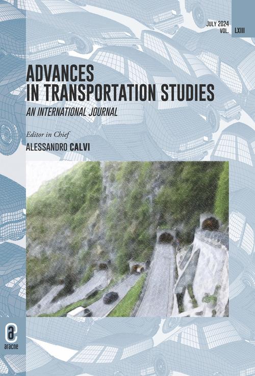 Advances in transportation studies. An international journal (2024). Vol. 63 - copertina