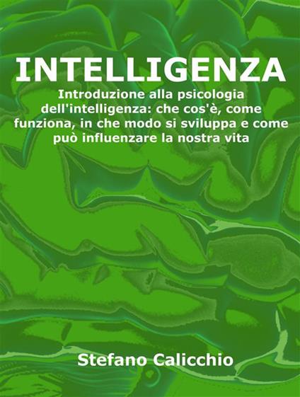 Intelligenza - Introduzione alla psicologia dell'intelligenza: che cos'è, come funziona, in che modo si sviluppa e come può influenzare la nostra vita - Stefano Calicchio - ebook