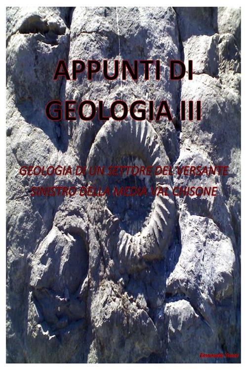 Appunti di geologia III. Introduzione alla geologia di un settore del versante sinistro della media Val Chisone - Emanuele Tosco - ebook