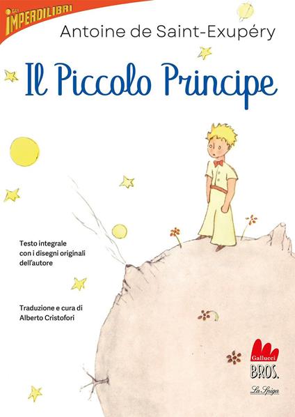 Il Piccolo Principe - Antoine de Saint-Exupéry - copertina