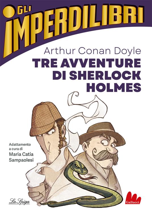Tre avventure di Sherlock Holmes - Arthur Conan Doyle - copertina