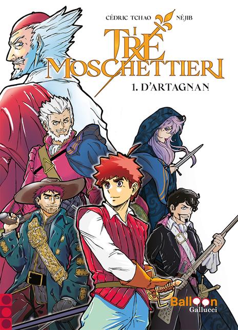 I tre moschettieri. D'Artagnan - Cédric Tchao - copertina