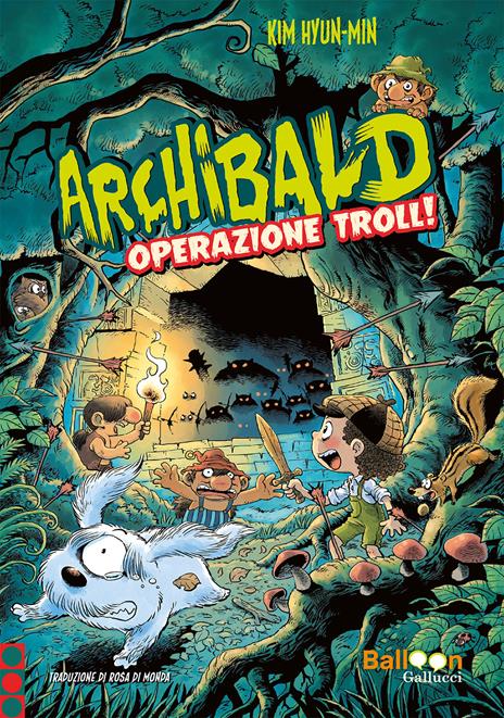 Archibald. Operazione troll - Hyun-Min Kim - copertina