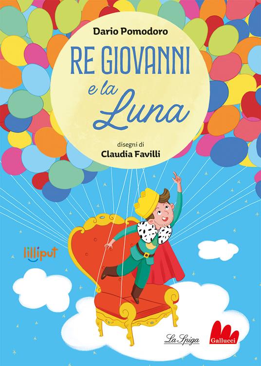 Re Giovanni e la luna. Ediz. a colori - Dario Pomodoro - copertina