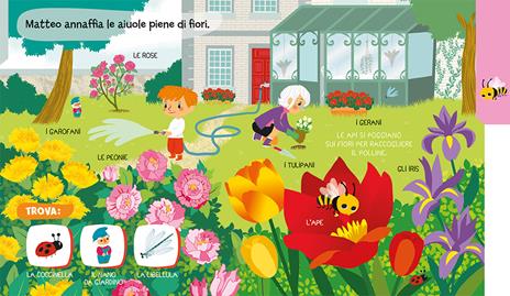 Il giardino. Il mio piccolo almanacco sonoro. Ediz. a colori - Marion Zoubenko - 2