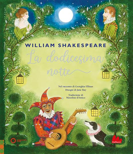 La dodicesima notte - William Shakespeare,Georghia Ellinas - copertina