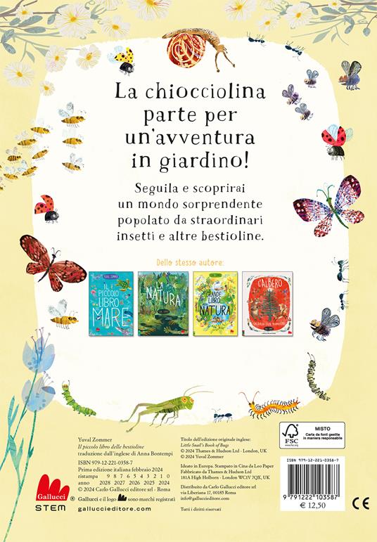 Il piccolo libro delle bestioline. Ediz. a colori - Yuval Zommer - 2