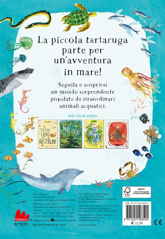 Il piccolo libro del mare. Ediz. a colori - Yuval Zommer - 2