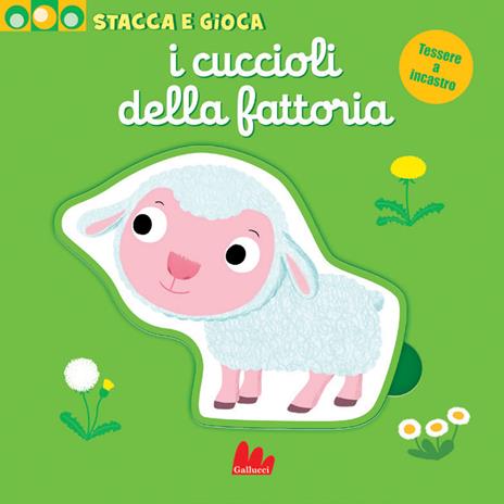 I cuccioli della fattoria. Stacca e gioca. Ediz. a colori - Nathalie Choux - copertina