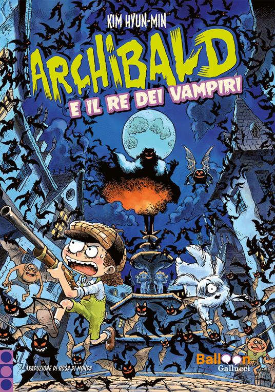 Archibald e il re dei vampiri - Hyun-Min Kim - copertina