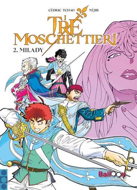 I tre moschettieri. Milady - Cédric Tchao - copertina