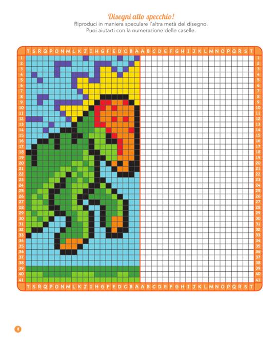 Dinosauri. Colora i pixel. Ediz. a colori - Eugénie Varone - 2