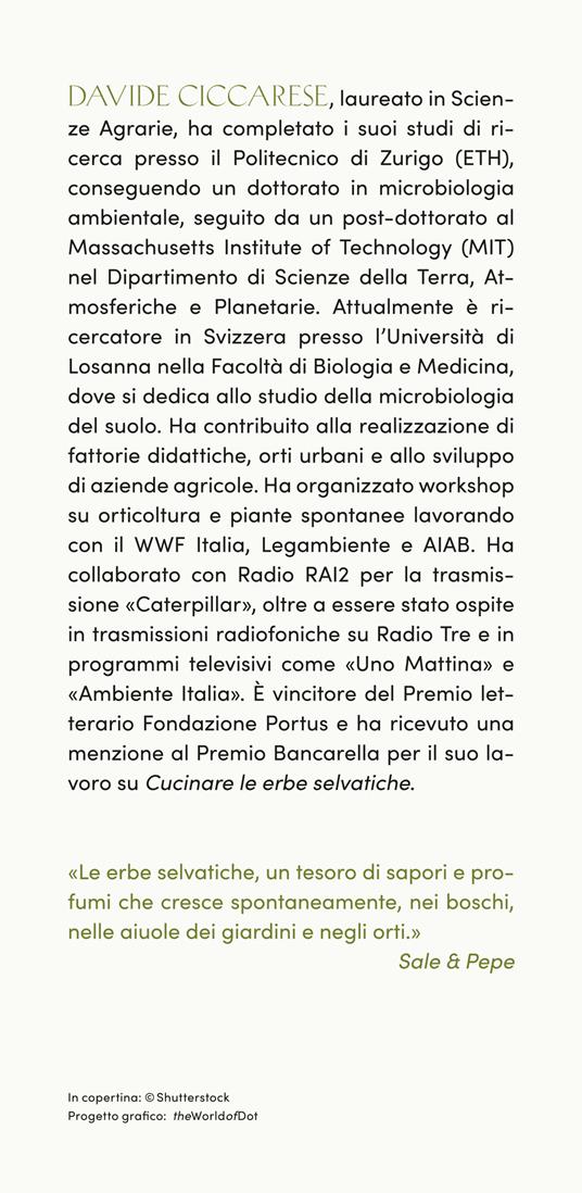 Cucinare con le erbe selvatiche. Oltre 120 ricette per portare in tavola i doni segreti della natura - Davide Ciccarese - 3