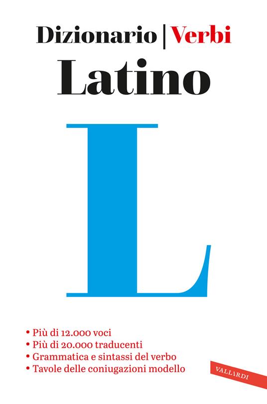 Latino. Dizionario e verbi - copertina