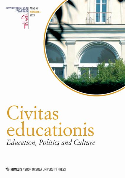 Civitas educationis. Education, politics and culture (2023). Vol. 1 - copertina