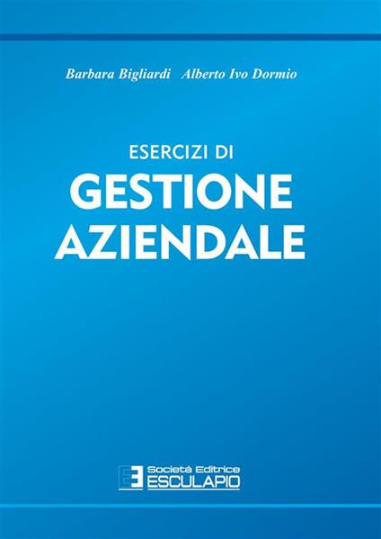 Esercizi di gestione aziendale - Barbara Bigliardi,Alberto I. Dormio - ebook