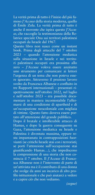 J'accuse. Gli attacchi del 7 ottobre, Hamas, il terrorismo, Israele, l'apartheid in Palestina e la guerra - Francesca Albanese,Christian Elia - 2