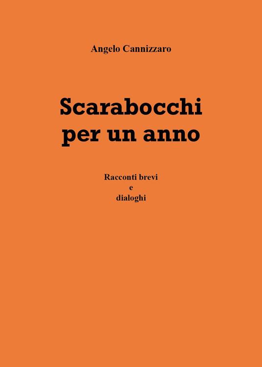 Scarabocchi per un anno - Angelo Cannizzaro - copertina