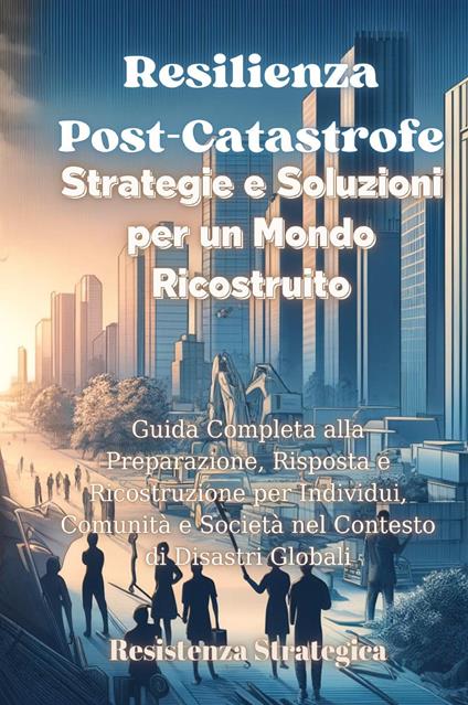 Resilienza post-catastrofe. Strategie e soluzioni per un mondo ricostruito. Guida completa alla preparazione, risposta e ricostruzione per individui, comunità e società nel contesto di disastri globali - copertina