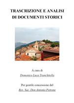 Trascrizione e analisi di documenti storici