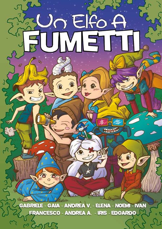 Un elfo a fumetti - Roberta Paleari - copertina