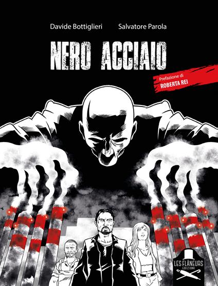 Nero acciaio - Davide Bottiglieri - copertina