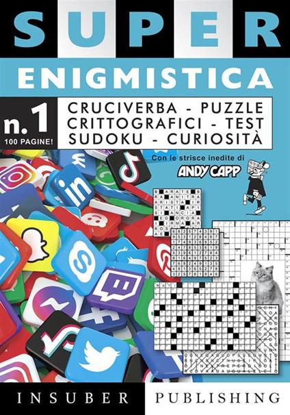 Super enigmistica. Ediz. illustrata. Con matita e cancellino. Vol. 1 - copertina