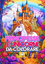 Principesse e unicorni da colorare