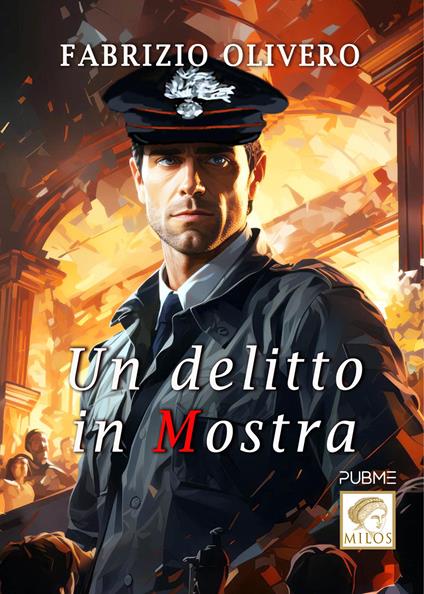 Un delitto in mostra - Fabrizio Olivero - copertina