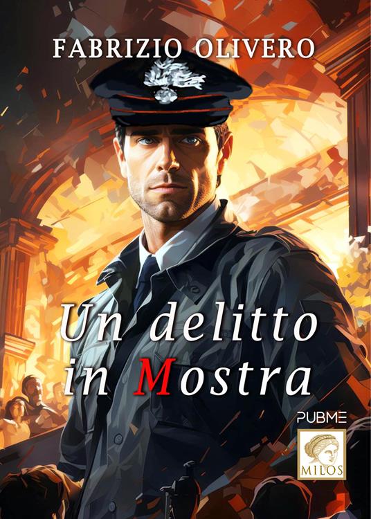 Un delitto in mostra - Fabrizio Olivero - copertina