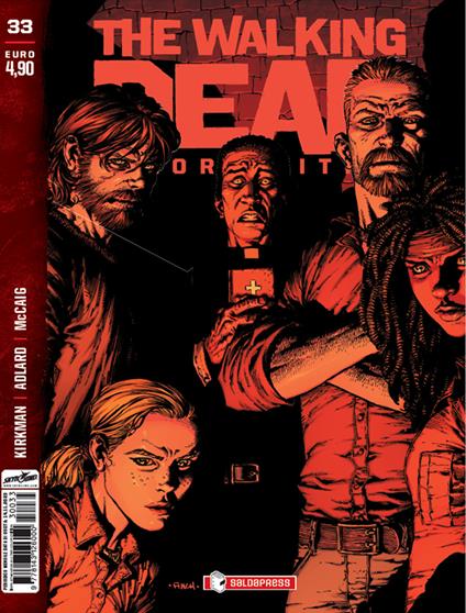 The walking dead. Color edition. Vol. 33 - Robert Kirkman - copertina