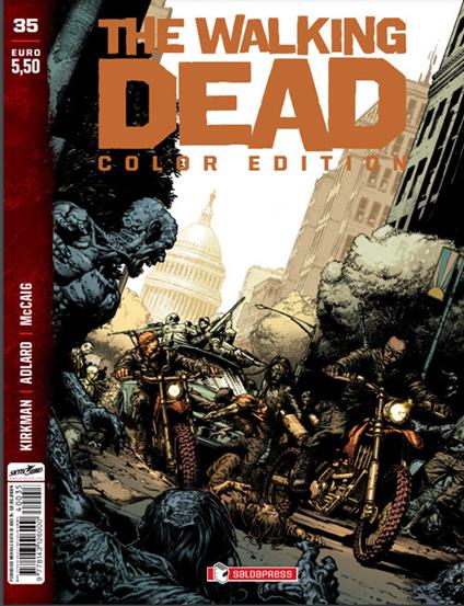 WALKING DEAD- N° 43- COPIA NUMERATA-N° 141 di 3.000 copie- VARIANT COVER-  CON GADGET E CARDS- DI: ROBERT KIRKMAN- EDIZIONI-SALDAPRESS - Fumetti in  Gondola