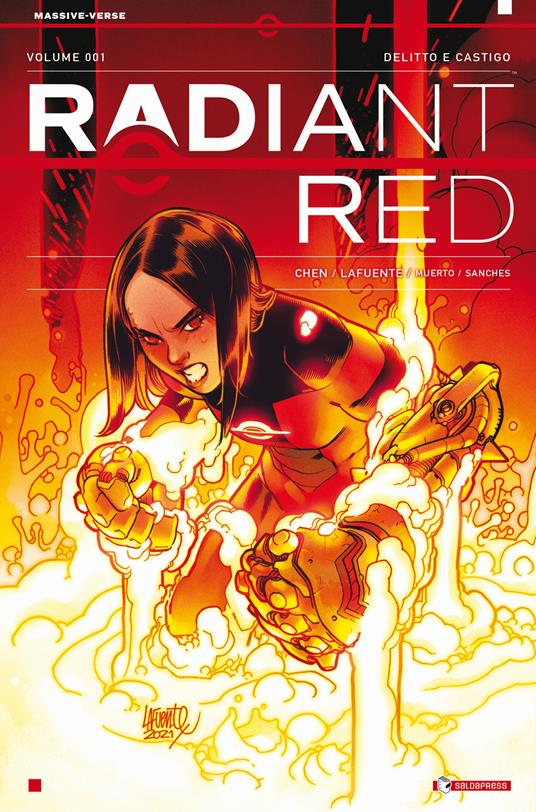 Radiant red. Vol. 1: Delitto e castigo - Cherish Chen,David Lafuente - copertina