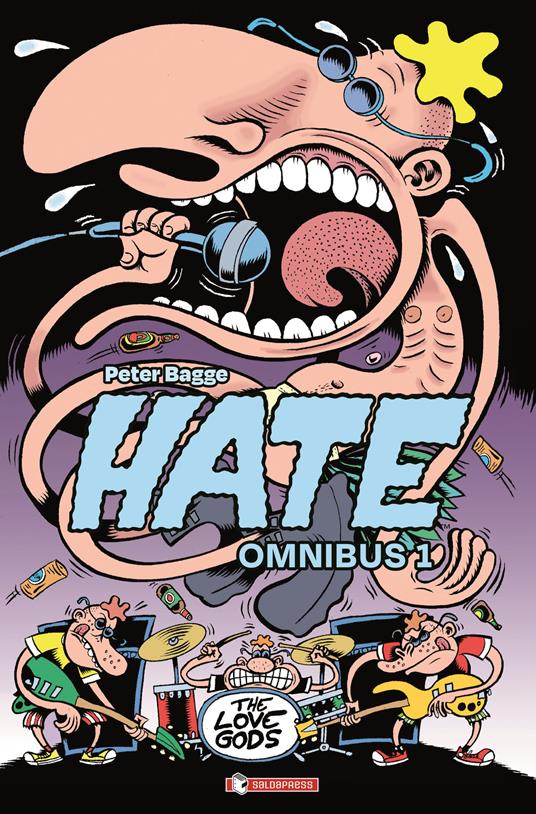 Hate omnibus. Vol. 1 - Peter Bagge - copertina