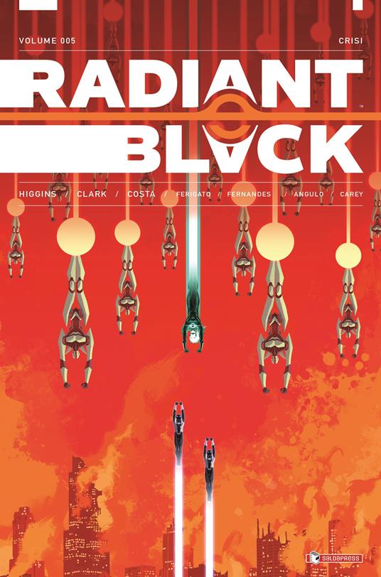 Radiant Black. Vol. 5: Crisi - Kyle Higgins,Joe Clark - copertina