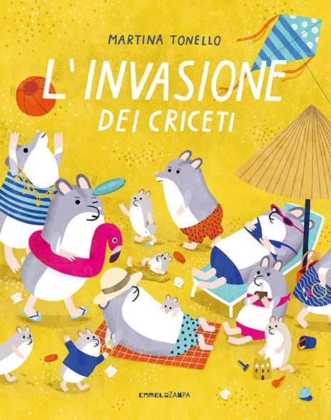 L'invasione dei criceti. Ediz. a colori - Martina Tonello - copertina