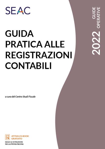 Guida pratica alle registrazioni contabili - copertina