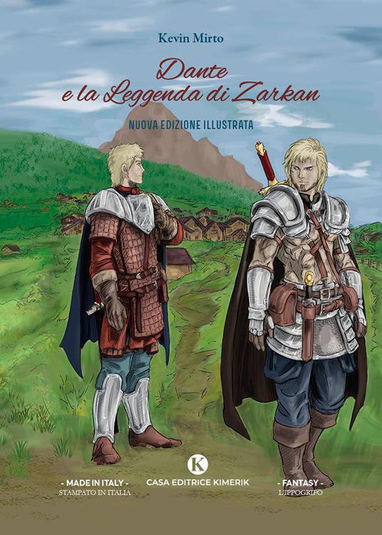 Dante e la leggenda di Zarkan - Kevin Mirto - copertina