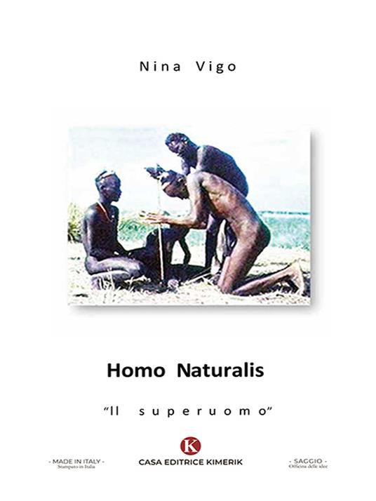 Homo naturalis. «Il superuomo» - Nina Vigo - copertina