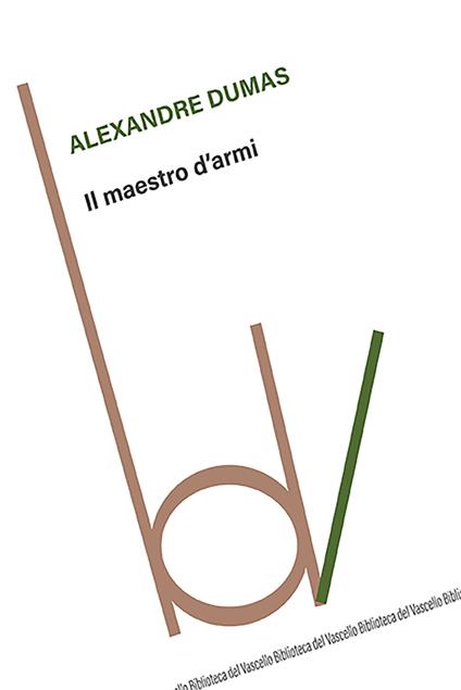 Il maestro d'armi - Alexandre Dumas - copertina