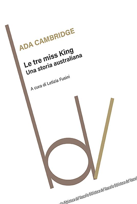 Le tre miss King - Ada Cambridge - copertina