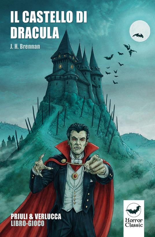 Il castello di Dracula. Libro-gioco - J. H. Brennan - copertina